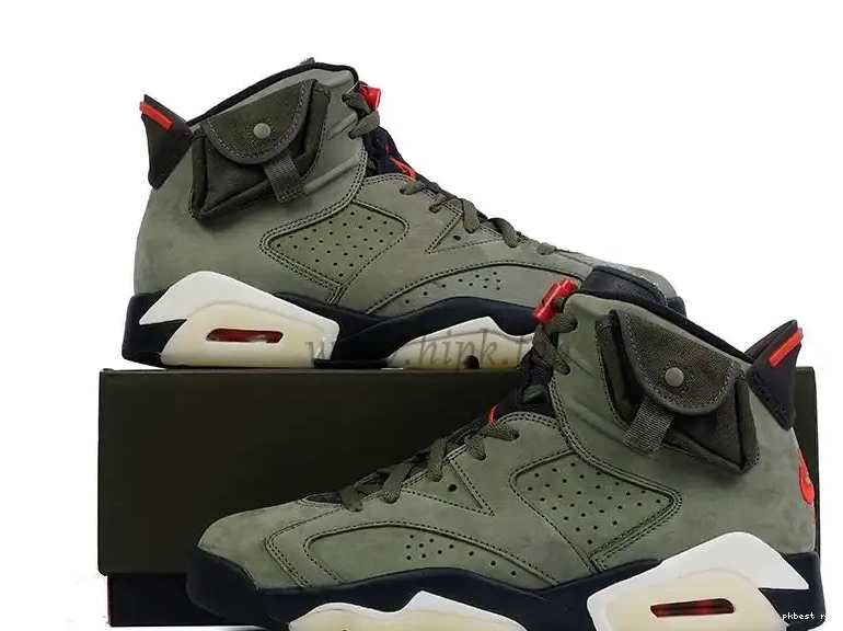 READY PK MATERIALS Scott Travis 6 Jordan GOD SHIP RETAIL TO Retro 0514